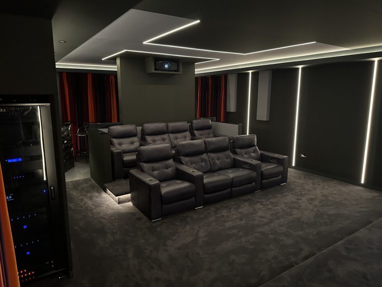 Home cinema installations